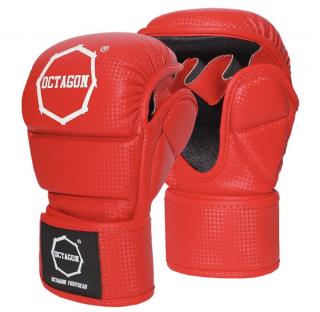 Sparingové rukavice MMA - Kevlar - New collection 2022 - červené (Sparingové rukavice MMA - Kevlar - New collection 2022 - červené)