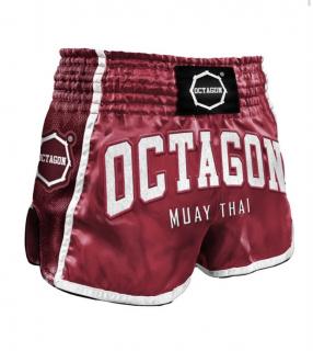 Trenky Muay Thai - Octagon - burgund (Trenky Muay Thai - Octagon - burgund)