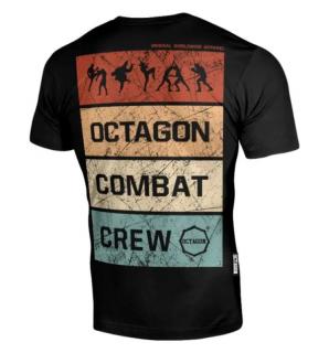 Tričko - Octagon - Combat Crew - čierne (Tričko - Octagon - Combat Crew - čierne)