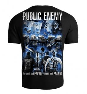 Tričko - Public Enemy - Za wami stoi PRAWO za nami stoi PRAWDA (Tričko - Public Enemy - Za wami stoi PRAWO za nami stoi PRAWDA)