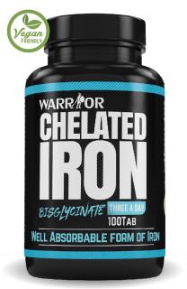Chelated Iron – železo chelát Balenie: 100 Tabliet