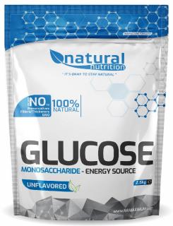 Glucose - Dextróza - Hroznový cukor Balenie: 2.5 KG, Príchuť: Natural