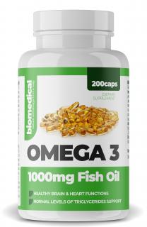 Omega 3 kapsuly Balenie: 200 Tabliet