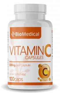 Vitamin C 500 – kapsuly Balenie: 100 Tabliet