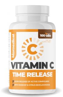 Vitamín C s postupným uvoľňovaním 1000mg Balenie: 100 Tabliet