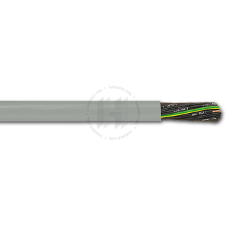 Kábel ohybný YSLY-JZ 4G0,75 pvc sivý