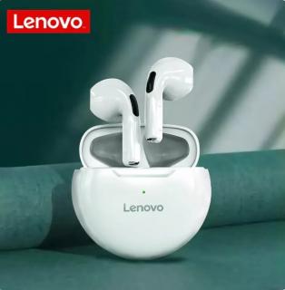Bluetooth slúchadlá s mikrofónom Lenovo biele