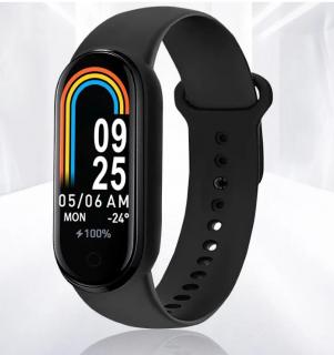 Fitness Smart náramok M8, čierny