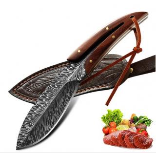 Štýlový lovecký kempingový nôž
