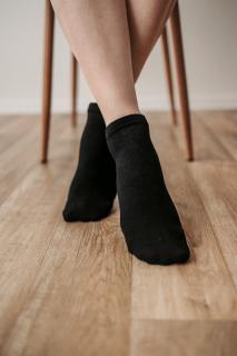 Barefoot ponožky - Low-cut - Essentials - Black Veľkosť: 35-38