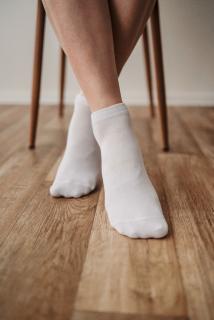 Barefoot ponožky - Low-cut - Essentials - White Veľkosť: 35-38