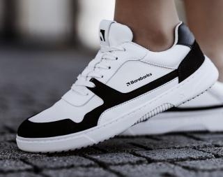 Barefoot tenisky Barebarics Zing - White & Black Veľkosť: 36