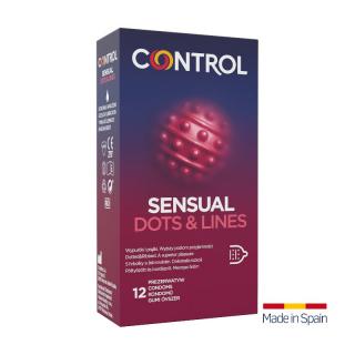 Control Sensual Dots & Lines 12 ks