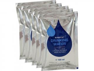 Balíky pitnej vody (5x100ml) - Emergency Drinking Water