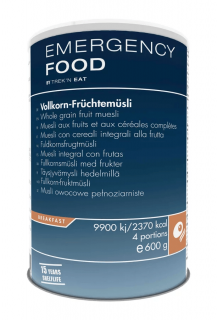 Celozrnné Ovocné Müsli (4 porcie) Emergency Food