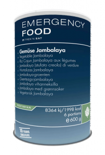 Jambalaya so Zeleninou Emergency Food