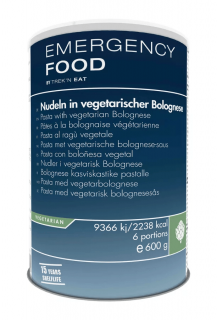 Vegetariánske Bolonské Cestoviny (6 porcií) Emergency Food