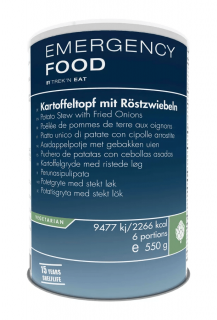 Zemiakový Guláš s Vyprážanou Cibuľkou (6 porcií) Emergency Food