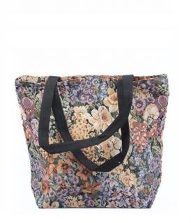 Bavlnená taška s kvetinovým vzorom (Taška Floral)