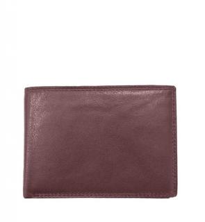 Bordová kožená peňaženka  (Pánska peňaženka )