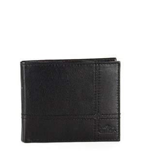 Čierna kožená peňaženka Charro (Pánska peňaženka )
