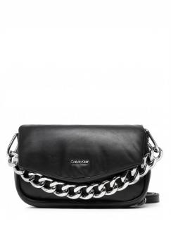 Kabelka Crossbody Calvin klein Puffed black (Calvin klein Puffed čierna)