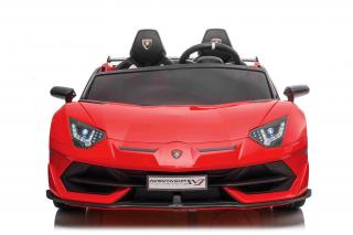 Elektrické autíčko Lamborghini Aventador 12V Dvojmiestne, červené
