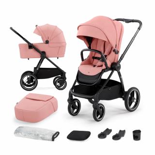 KINDERKRAFT SELECT Kočík kombinovaný Nea 2v1 Ash Pink, Premium Farba: Ružová