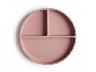 Mushie silikónové tanieriky s prísavkou rôzne farby Farby zákl.: Blush