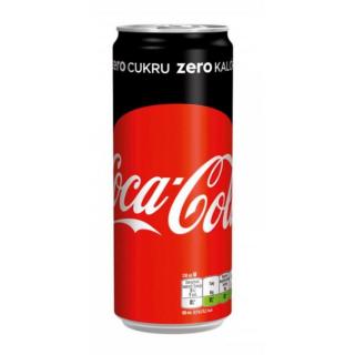 Coca Cola Zero plechovka  0,33 ℓ