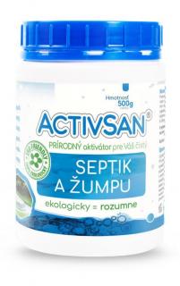 Aktivátor Activsan, do septikov a žumpy, 500 g (311008)
