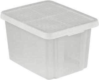 Box s vekom Curver® ESSENTIALS 26 lit., priesvitný, 44x34x27 cm