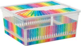 Box s vekom KIS C Box Arty Colours M, 18 lit., 34x40x17 cm