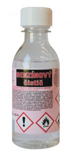 Čistič benzínový 180 ml, na odmasťovanie, čistenie kovových predmetov