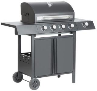 Gril Strend Pro Gordon, BBQ, plynový 4+1 horáky (2212251)