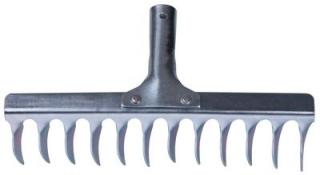Hrable na trávnik Strend Pro R108A, 12 zubé, prevzdušňovacie, vertikutačné, bez násady