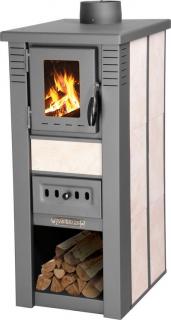 Kachle Pro LAVA Ceramic, béžové, 6,5 kW, 120 mm (2211509)