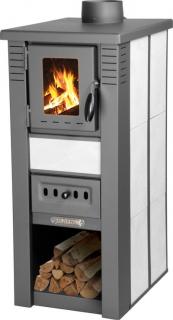 Kachle Pro LAVA Ceramic, biele, 6,5 kW, 120 mm (2211894)