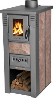 Kachle Pro LAVA Ceramic, mocca, 6,5 kW, 120 mm (2211895)