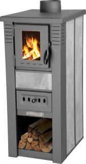 Kachle Pro LAVA Ceramic, šedé, 6,5 kW, 120 mm (2211923)
