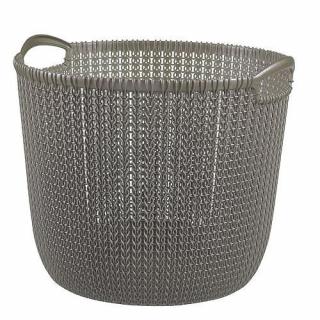 Kôš Curver® KNIT 30L, hnedý, 39x30 cm (2211234)