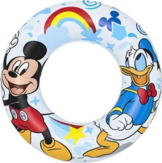 Kruh Bestway® 91004, Mickey  koleso, detský, nafukovací, koleso do vody, 56 cm