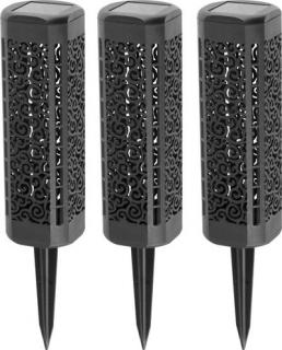 Lampa Strend Pro Kang, 31 cm, solárna, 1x LED, AAA, 3 ks