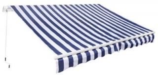 Markíza COVENTINA, 2x3 m, modro-biela, 280 g/m2 (802419)