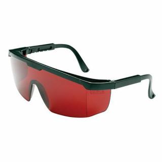 Okuliare Safetyco B507, červené, ochranné, nastaviteľné