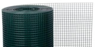 Pletivo GARDEN PVC 1000/12,7x12,7/1,2 mm, zelené, RAL 6005, štvorhranné, záhradné, chovateľské, bal. 5 m