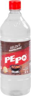 Podpaľovač PE-PO® gélový, 1000 ml, rozpaľovač na gril, kachle, krby, pece