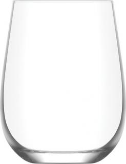 Pohár Gaia, LAV, sklenený, na vodu, 475 ml, 70x111 mm, bal. 6 ks