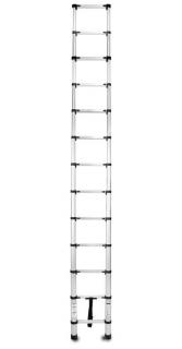Rebrík Strend Pro, teleskopický, 3,8 m, 1x13, max. 125 kg