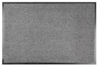 Rohožka MagicHome, pred dvere, 60x90 cm, čierna/sivá
